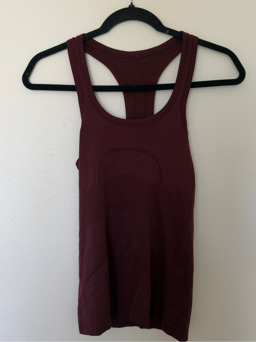 lululemon athletica swiftly tank top Seamless Racerback Tank - Maroon